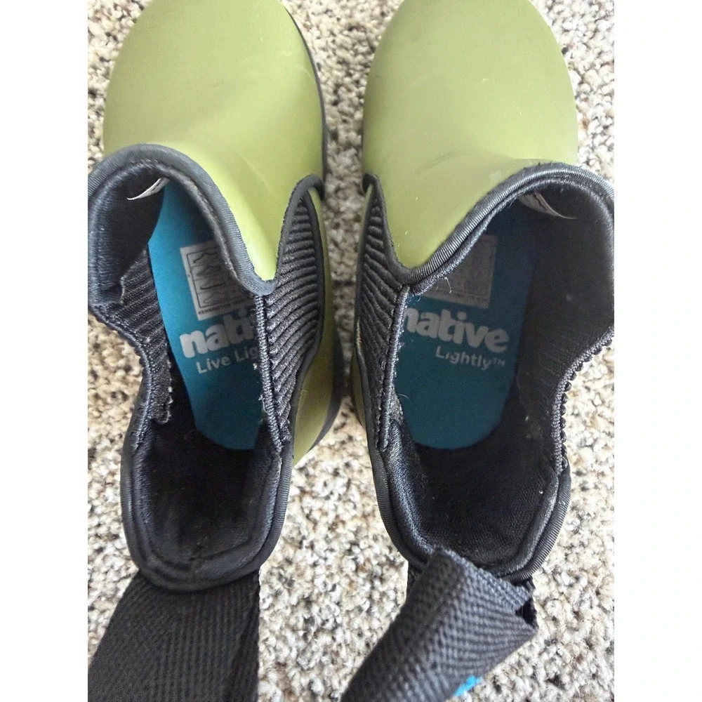 Native Chelsea Boot Toddler Size C6 Kensington Treklite Waterproof Rain Rubber